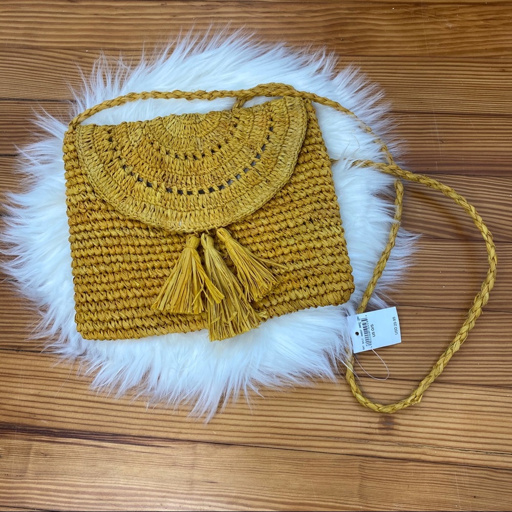American Eagle Yellow Crossbody NWT